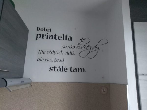 Dobrí priatelia - nálepka na stenu - Image 3