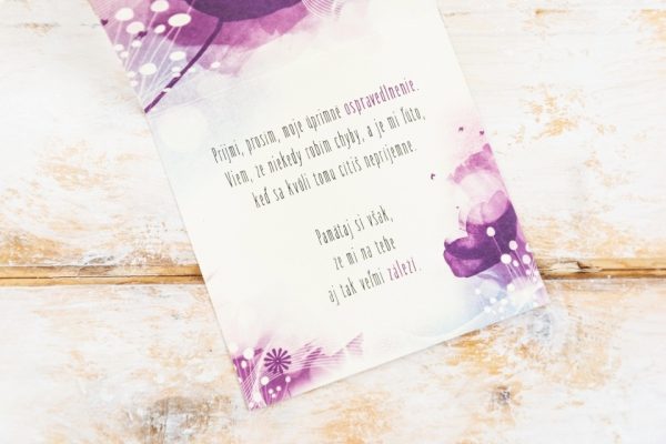 Motivačné blahoželanie - Prepáč - Image 3