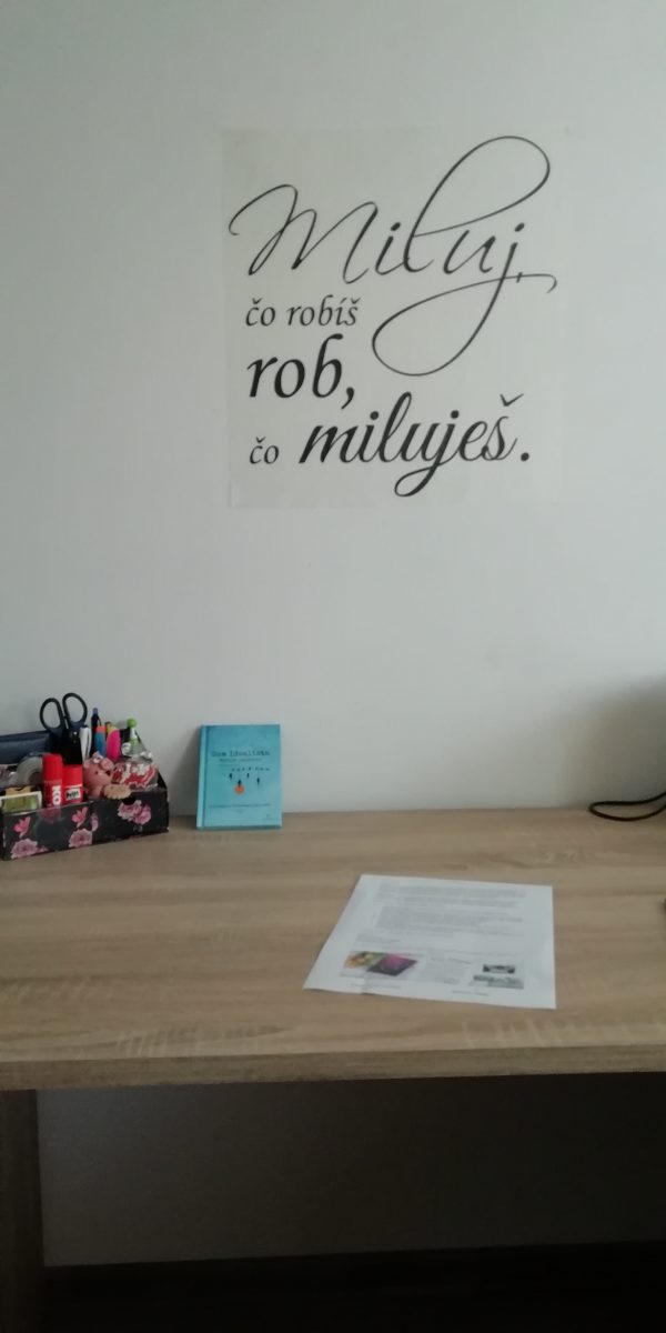 Miluj, čo robíš  - nálepka na stenu - Image 9