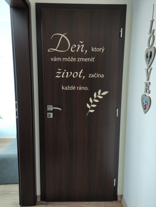 Deň, ktorý vám môže zmeniť- nálepka na stenu - Image 4