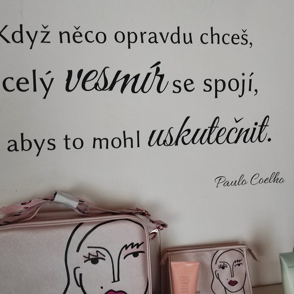 Keď niečo naozaj chceš - nálepka na stenu - Image 27