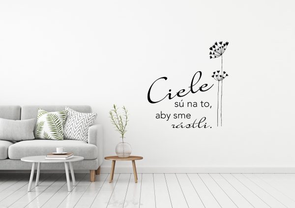 Ciele sú - nálepka na stenu - Image 2