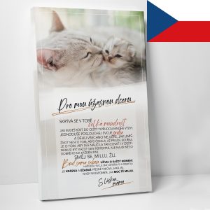 Pro úžasnú dceru CZ - motivační obraz