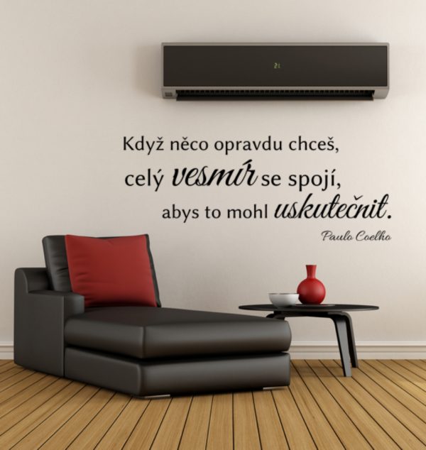 Když něco opravdu chceš CZ - nálepka na zeď - Image 5