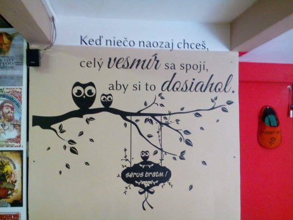 Keď niečo naozaj chceš - nálepka na stenu - Image 6