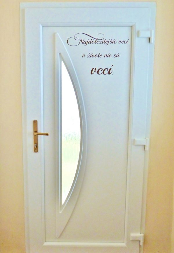 Najdôležitejšie veci  - nálepka na stenu - Image 4