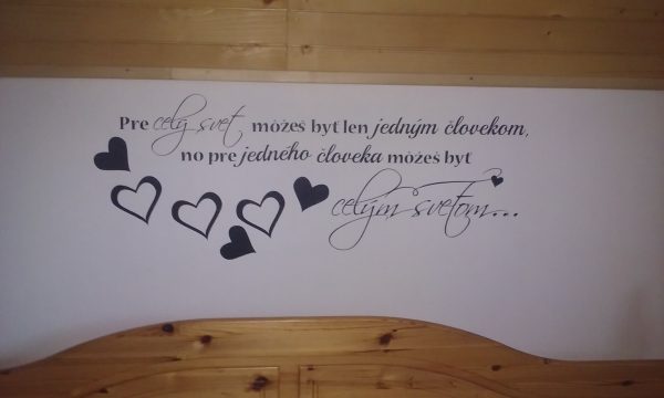 Pre celý svet - nálepka na stenu - Image 3