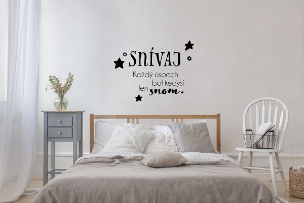 Snívaj - nálepka na stenu - Image 2